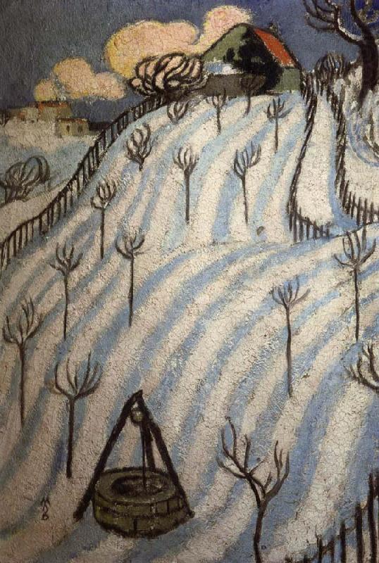 Furrows under the Snow, Maurice Denis